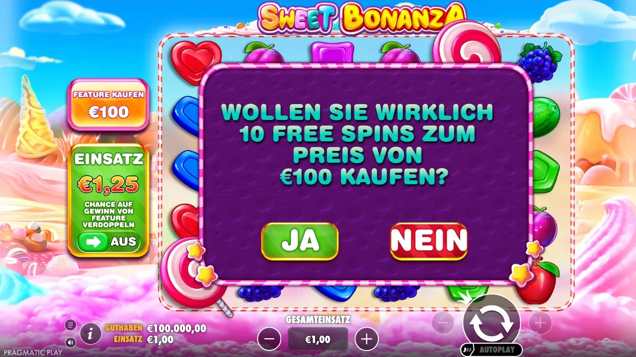 Sweet Bonanza Demo: Wollen Sie wirklich 10 Free Spins zum Preis von 100 Euro kaufen